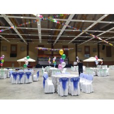 High Ceiling Helium Balloon String Decoration